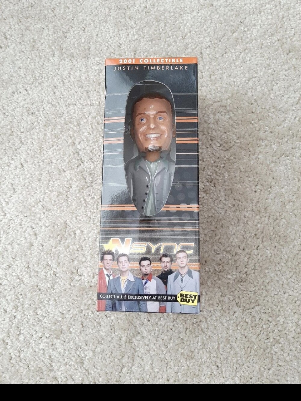 NSync Justin Timberlake Collectible Figure New